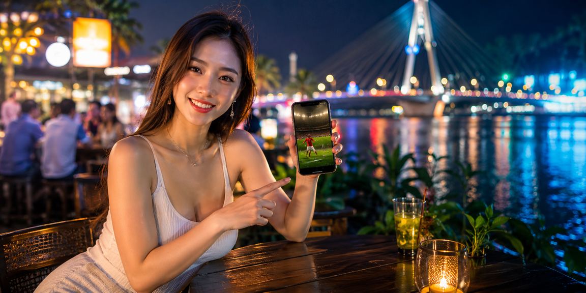 Người dùng tại Cần Thơ theo dõi kèo thể thao tại quán cà phê buổi sáng